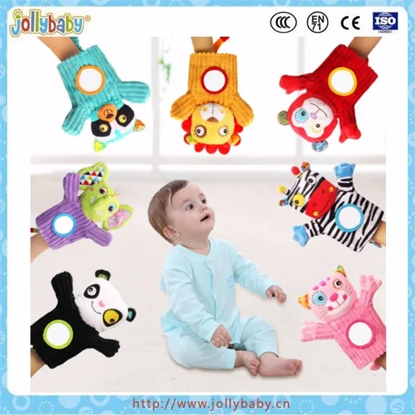 Jollybaby wholesale plush hand puppet doll,hand puppet toys for children,animals hand puppet