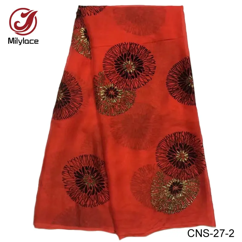 ankara mixed with crepe