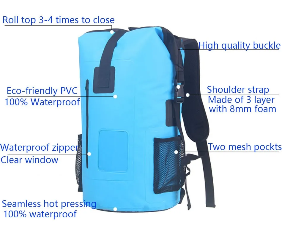 Stylish Ocean Pack Waterproof Drybag Sack Backpack Hiking - Buy Drybag ...