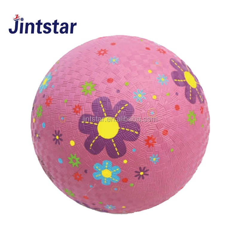 Professional Soft Touch High Bouncy Rubber Playground Ball For Children