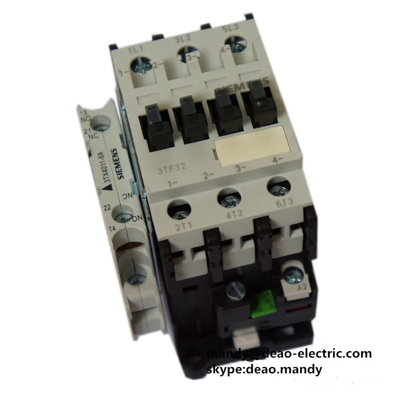NEW Direct Replacement Siemens Contactor 3TF33 3TF3311-0AC2 22A AC 24V Coil 