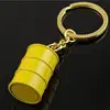 Creative Metal 3D Oil Drum Keychain