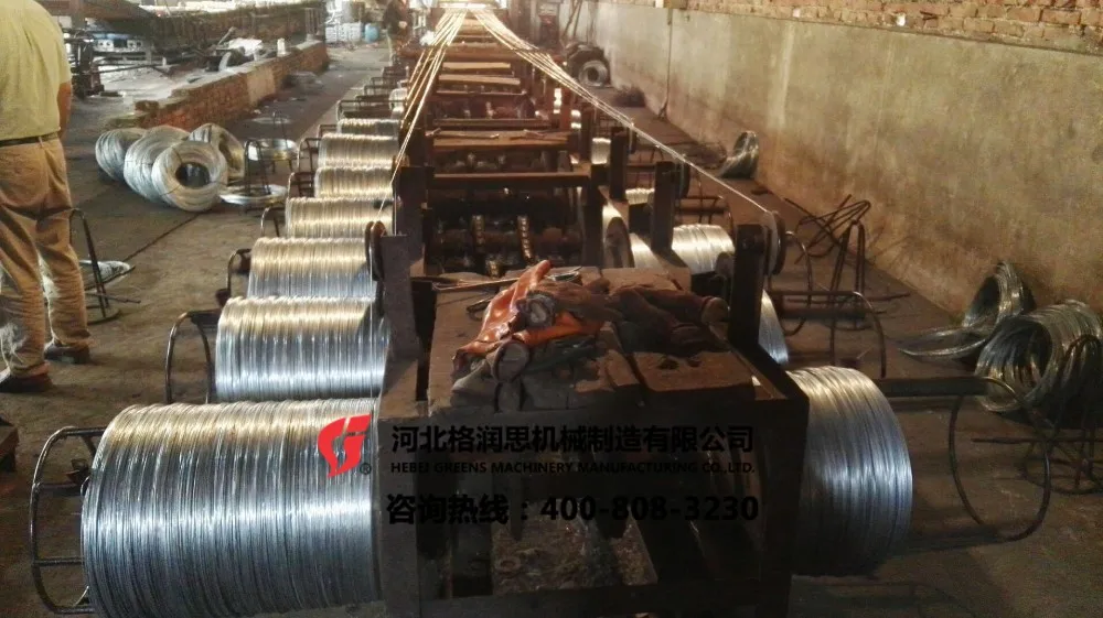 Steel Machine Drum Straight Line Wire Drawing Machine For Welding Wire