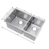 Foshan Outdoor Cheap Stainless Steel Ready Made Kitchen Sink With Cabinet
