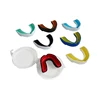 Portable Adults Boxing Mouth Guard Anti Snoring Stop Night Teeth Grinding Teeth Protector Mouthguard with Case Sports Safety