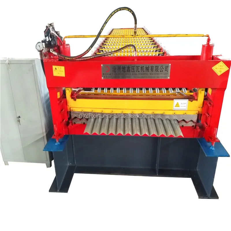 India Popular Corrugated Roofing Sheets Cold Roll Forming Machine Buy 
