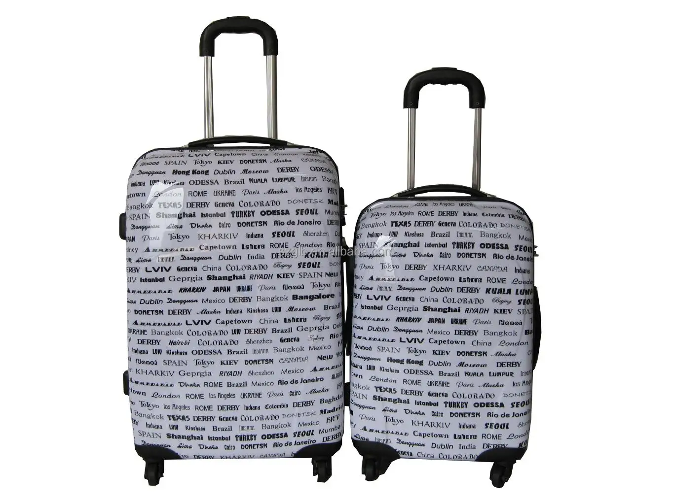 suitcase with name on it