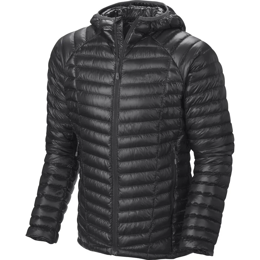 Professional Outdoor Clothing Black Down Jacket Shiny Down Jacket Men ...