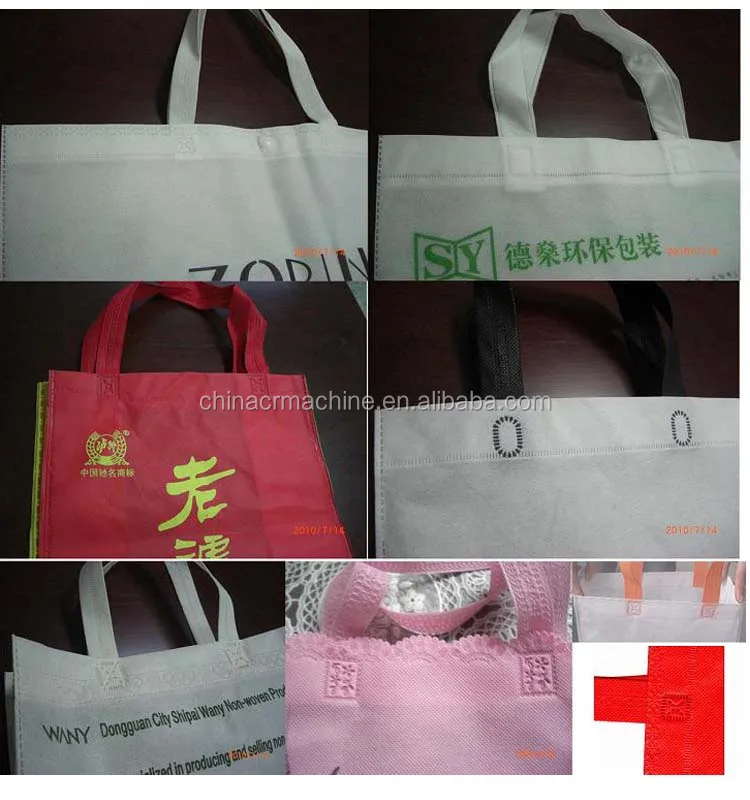 ultrasonic welding machine for handle of non-woven shopping bag