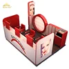 freely 3D design eyebrow threading kiosk brow bar design bar berber kiosk for sale