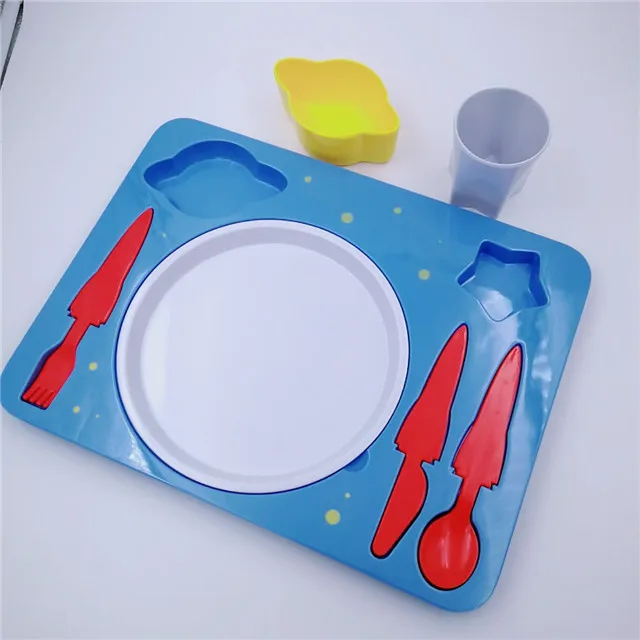 Melamine Kids Dinnerware Sets/baby Dinnerware Sets Melamine Buy