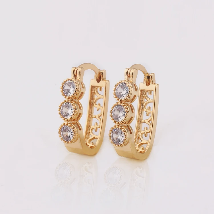 Tops Design Women Gold Ear Ring Earring 