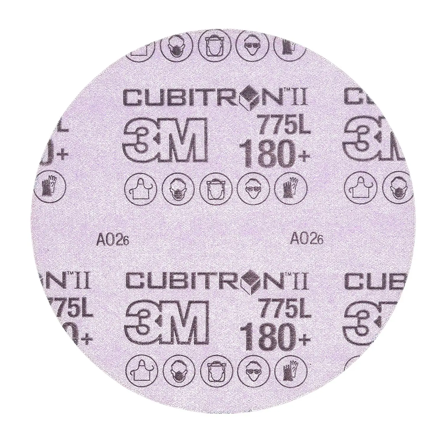 6 6 in 150+ Film 3 MIL Pack of 50 Precision Shaped Ceramic Grain Grit Cubitron II 64259 3M Hookit Clean Sanding Film Disc 775L Film Backing