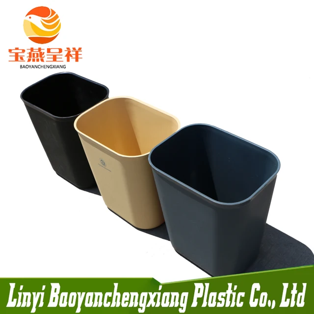 high quality hot sale plastic mini car trash can/waste bin