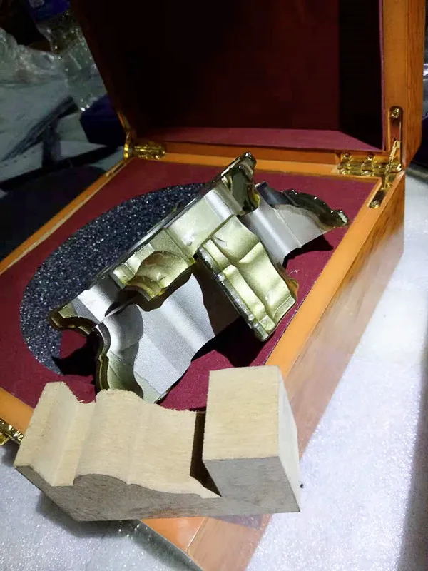 Wood machine tool parts pcd woodworking cnc concrete diamond cutter head