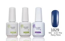 3 packs iLuve Professional Navy Blue Nail Gel Polish UV LED Lamps Gel 15ml Base Top