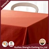 Cheaper Damask Spun poly Fitted Tablecloth Linens
