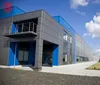 Modern prefabricated steel structure showroom