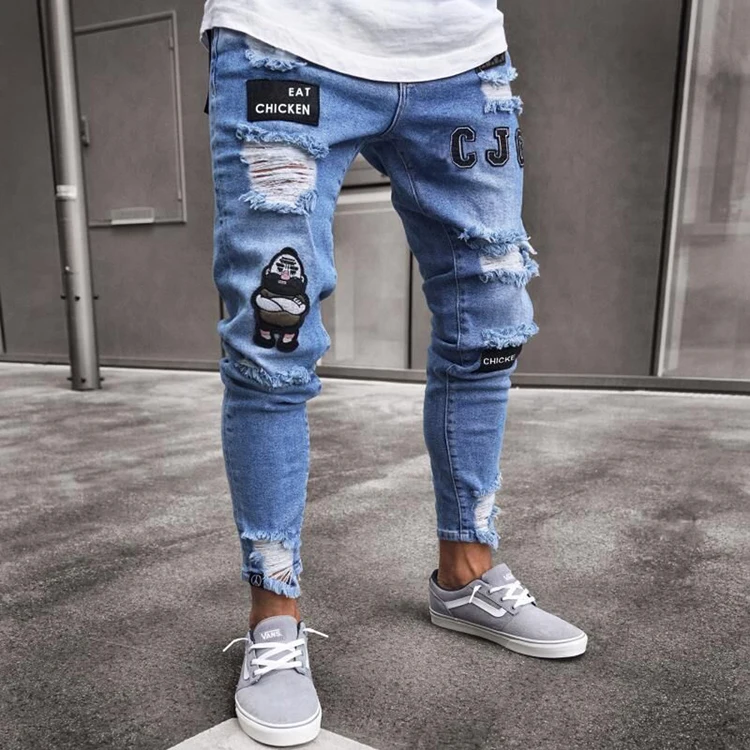 Haikure Denim Trousers in Steel Grey Grey for Men Mens Clothing Jeans Slim jeans 