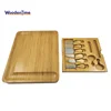 Short Lead Time for Customized Black Walnut Irregularly Shaped Wooden Cheese Cutting Board Set
