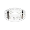 Custom Round Clear Acrylic E-cig Holder, Lucite Vape Display Stand