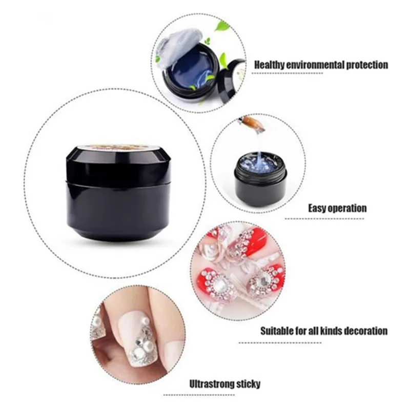 Wholesale Nail Supplies Best Selling 8 Ml Adhesive Nontoxic Nail Glue