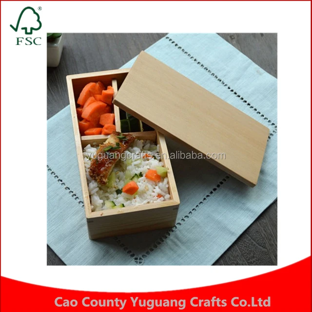 japanese style wood lunch household utensils convenient food