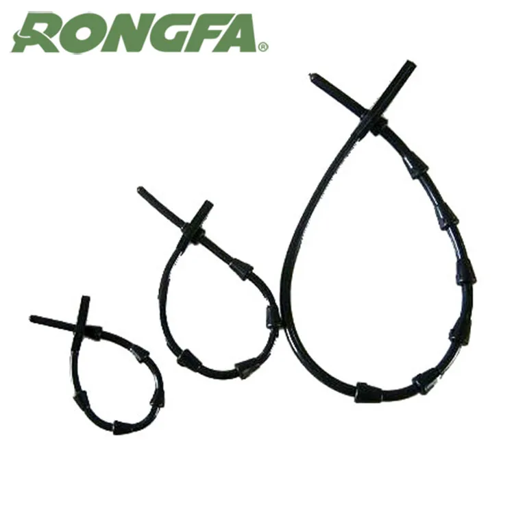 Strong Black Rubber Tree Lock Ties - Buy Rubber Lock Tie ...