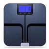 Glass Platform 180kg/400lb Smart Digital Bathroom Household Weight Scale With Bluetooth