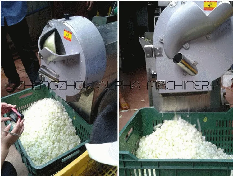 Industrial Julienne Potato Slicer Potato Chips Slicing Machine Onion