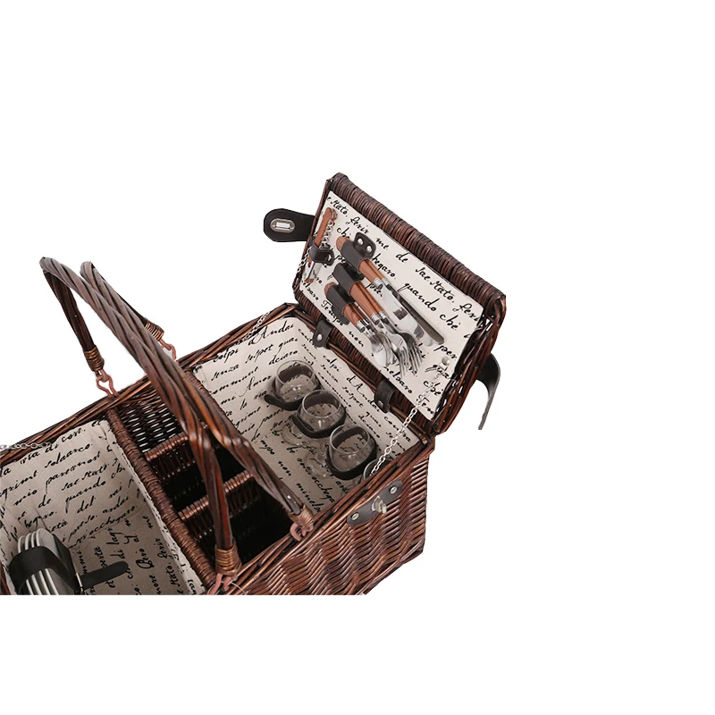 China Suppliers Wicker Willow Picnic Basket With Handle Buy Vietnam