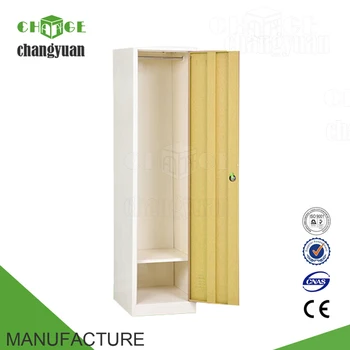Steel Single Door Armoire Wardrobe For Hanging Clothes Steel Single Door Armoire Wardrobe For Hanging Clothes