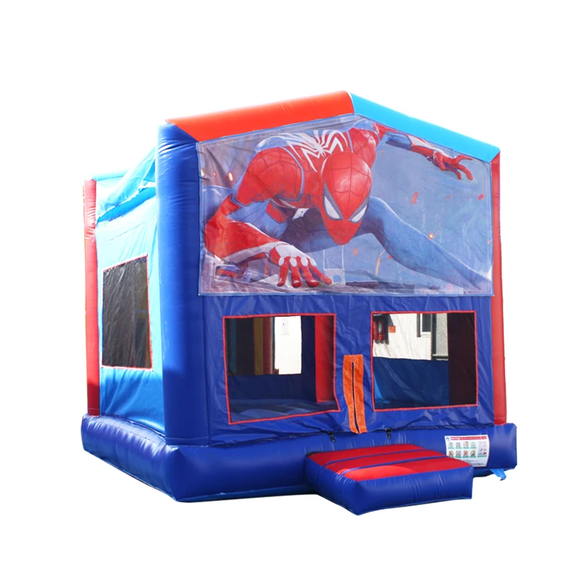 Spiderman inflatable bounce house