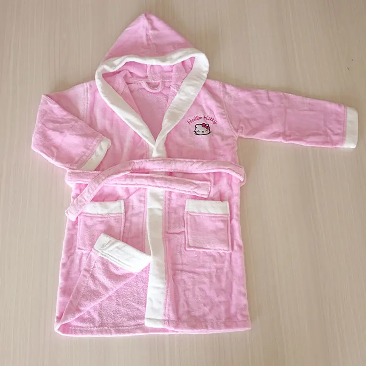 Wholesale 100 Coton Kids Spa Robes Hooded Bathrobe For Kids Buy Kids