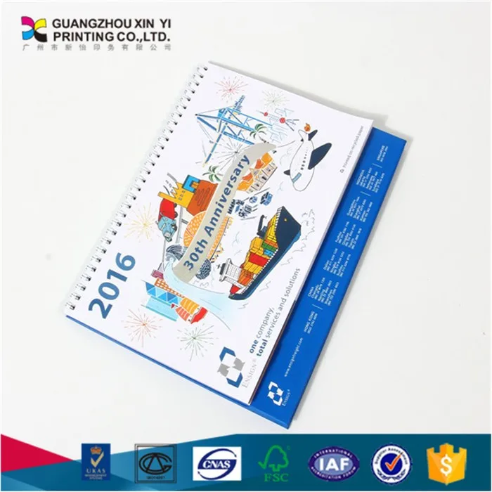 daily calendar printing