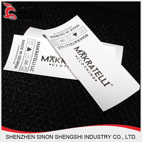 Customized Logo Brand Name Garment Accessories Clothing Labels Woven Customized Logo Brand Name Garment Accessories Clothing Labels Woven Label Tags Main For