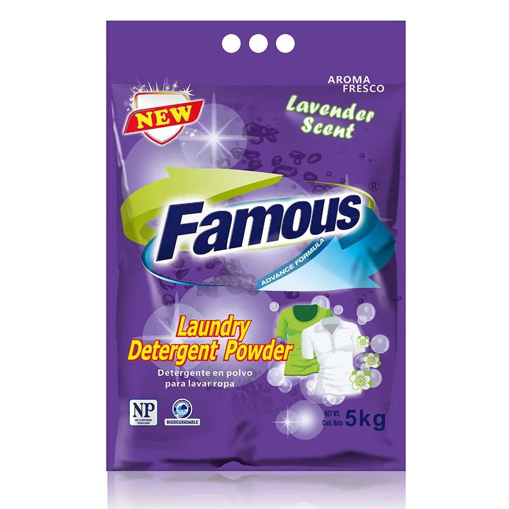 Top Brand Famous Washing Machine Detergent Laundry Powder Private Label
