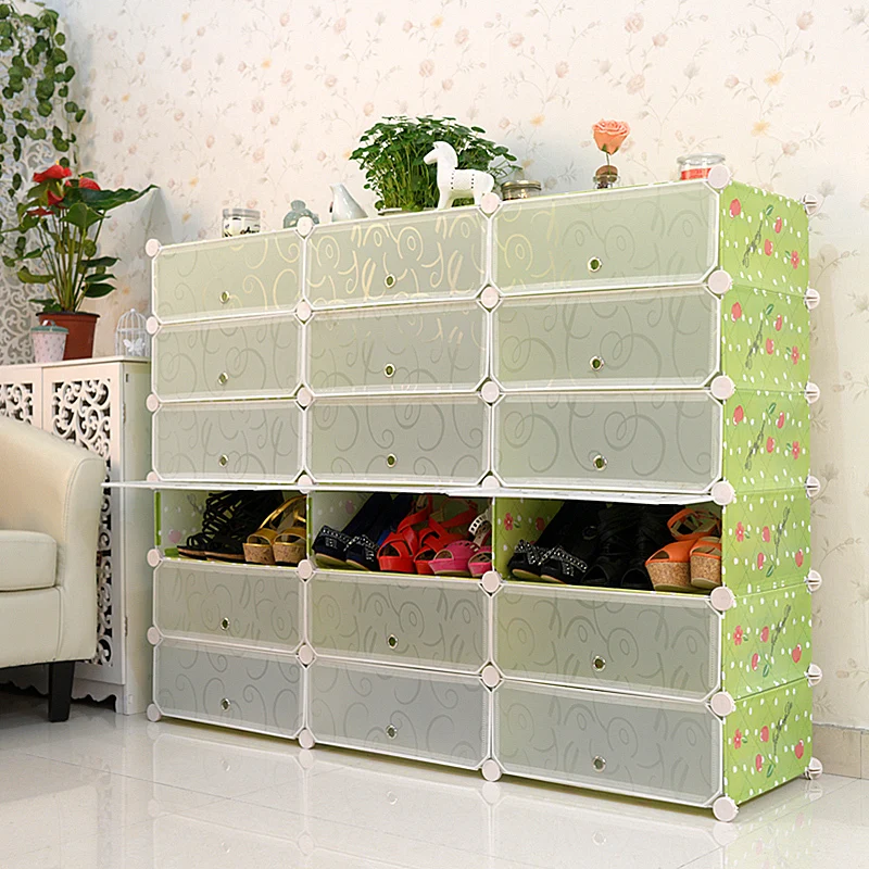 Beautifully Designed Plastic Magic Clear Shoe Interlocking Storage Beautifully Designed Plastic Magic Clear Shoe Interlocking Storage Cubes With Doors