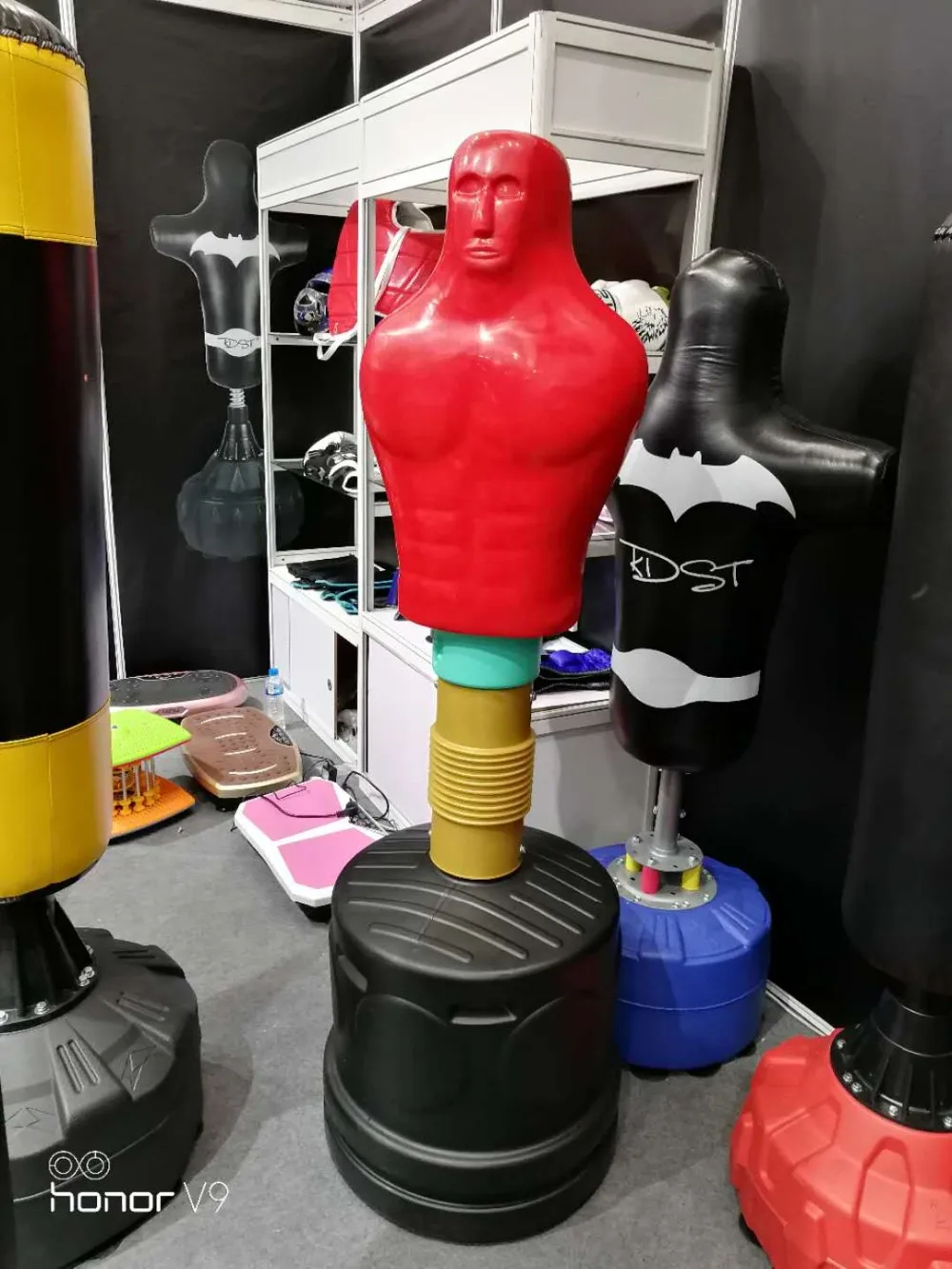 Silicon Rubber Kick Boxing Bob Man Freestanding Punching Dummy Man