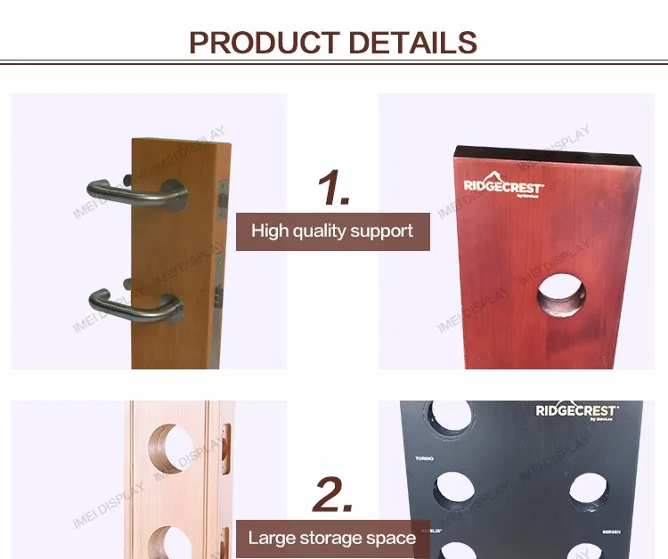 Retail Wood Door Lock Display Stands For Decoration Shop Buy Door