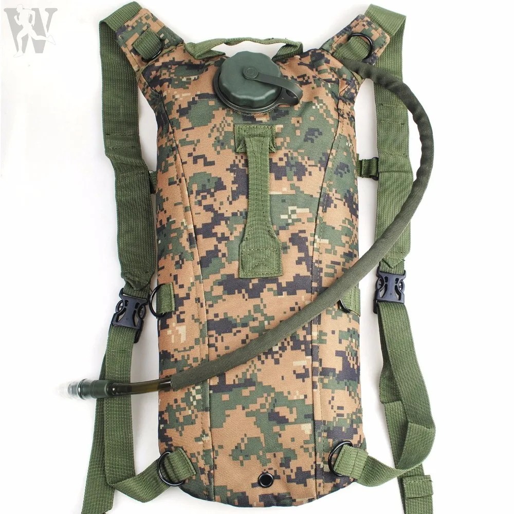 Top Quality Cheap Price Digital Desert Camo Water Bag Hydration Pack
