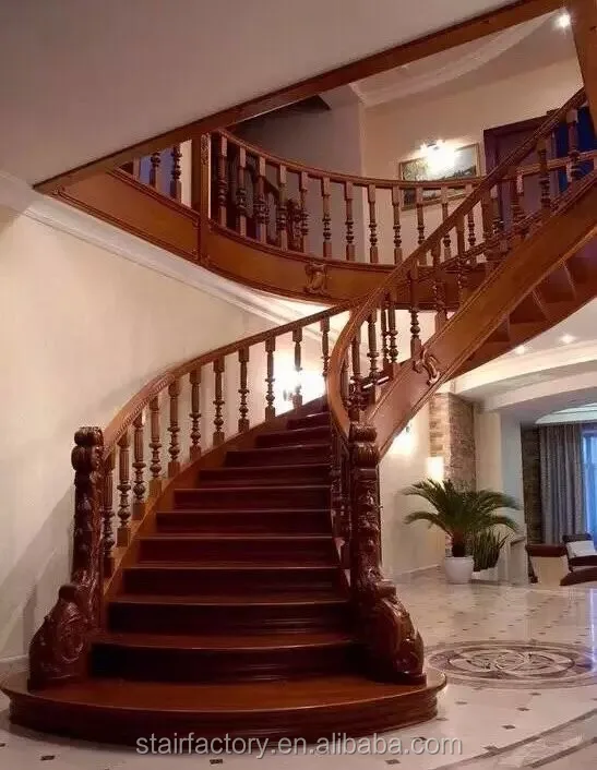 ヨーロッパとアメリカのファッションカーブシェイプ階段 無垢材のらせん階段 Ts 2 Buy プレハブスパイラル階段 木製階段エッジング スパイラル 階段カバー Product On Alibaba Com