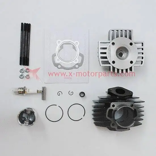 Qt 50 Pw50 Pw 50 60cc Big Bore Cylinder Piston Gasket Kit With Head For