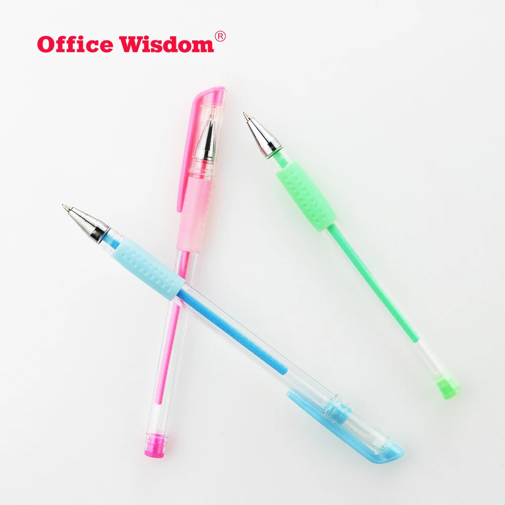 New Refillable Premium Gel Ink Roller Ball Pens Fine Point Assorted