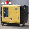 BISON(CHINA) Bluetooth Remote Start Electric Start Diesel Generators With ATS System