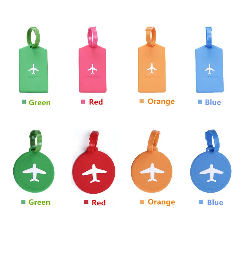 Silicon Rubber Luggage Tag Soft Rubber Luggage Tag Travel Bag Tag
