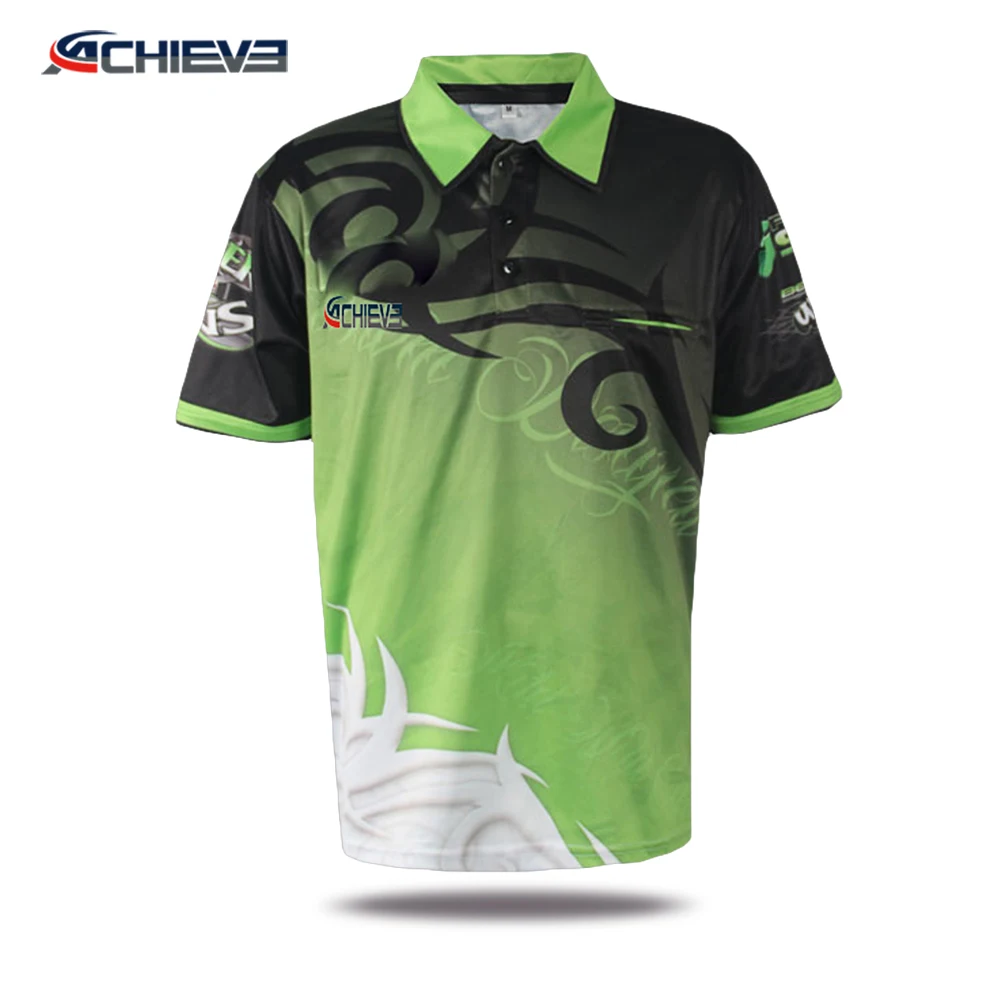 Pattern Sublimated Cricket Team Jersey 