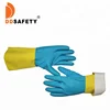 Bicolor Double Color Neoprene Latex Glove Industry Industrial Rubber Working Maker
