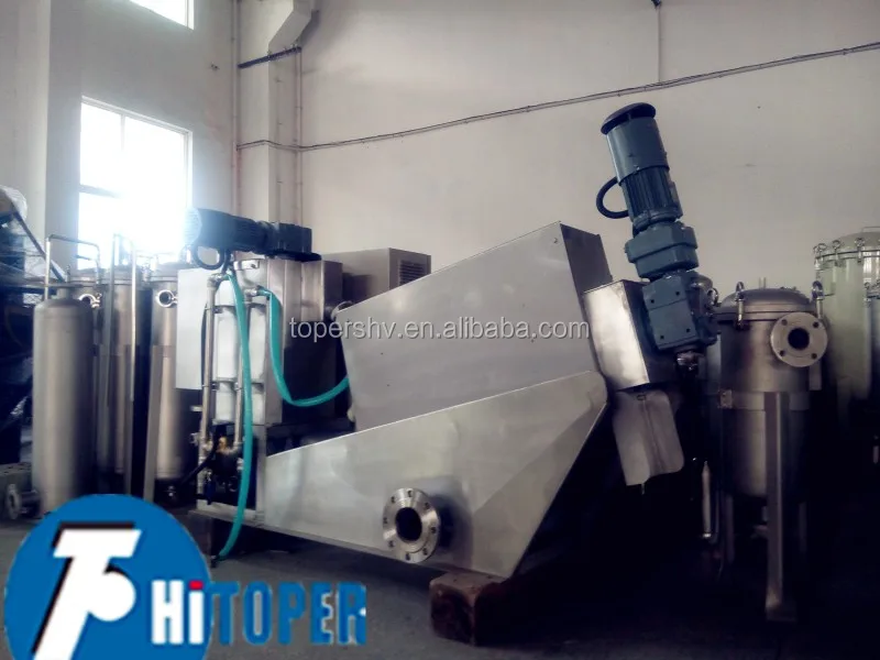 What Is An Extruder Machine? Sludge Extruder And Dewatering Screw Press ...