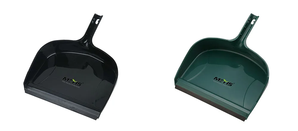 dustpan for collecting swept-up dust, dirt, and other dry debris plastic dustpan only can combine with brush